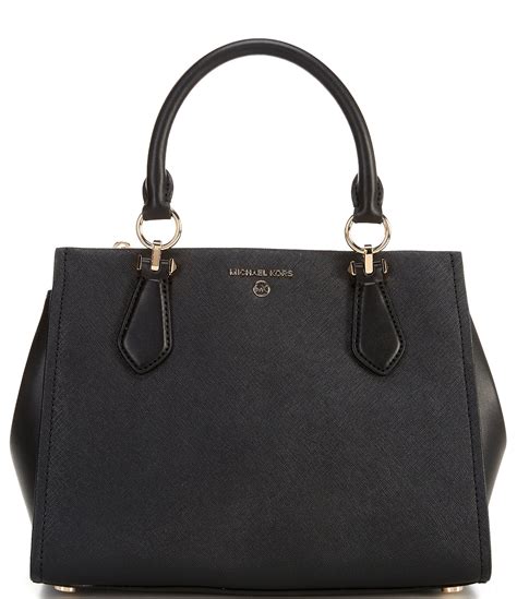 michael kors quinn large saffiano leather satchel|Michael Kors marilyn medium saffiano.